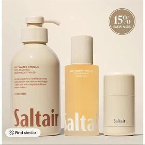Salt Water Vanilla Nourishing Body Oil - Cream/Gold
